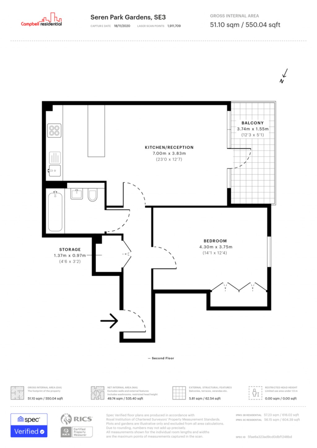 Floorplans For Seren Park Gardens Restell Close London SE3 7RP
